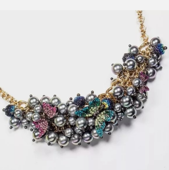 Nwt- Betsey Johnson full frontal butterfly beads - Picture 4 of 4